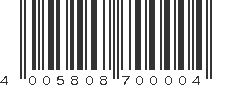 EAN 4005808700004