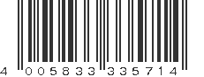 EAN 4005833335714