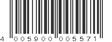 EAN 4005900005571