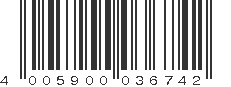 EAN 4005900036742