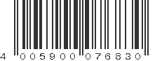 EAN 4005900076830