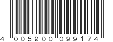 EAN 4005900099174