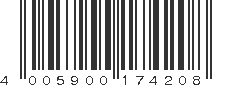 EAN 4005900174208