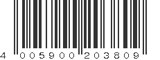 EAN 4005900203809