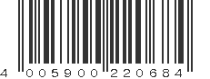 EAN 4005900220684