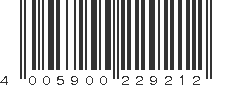 EAN 4005900229212