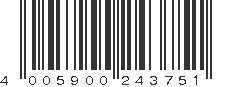 EAN 4005900243751