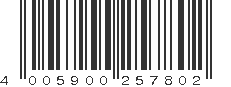 EAN 4005900257802