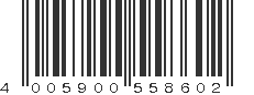 EAN 4005900558602