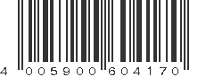 EAN 4005900604170