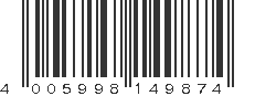 EAN 4005998149874