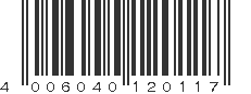 EAN 4006040120117