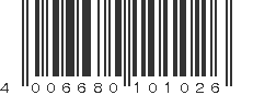 EAN 4006680101026