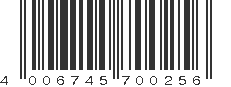 EAN 4006745700256