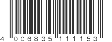 EAN 4006835111153