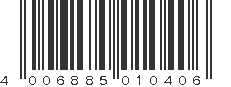 EAN 4006885010406