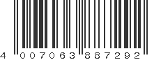 EAN 4007063887292