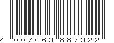 EAN 4007063887322