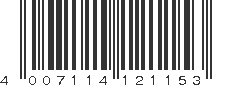 EAN 4007114121153