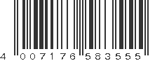 EAN 4007176583555