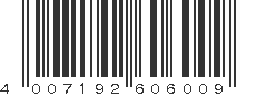 EAN 4007192606009