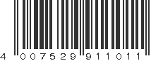 EAN 4007529911011