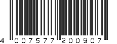 EAN 4007577200907