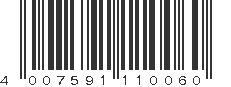 EAN 4007591110060