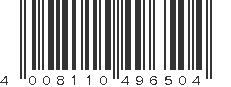 EAN 4008110496504