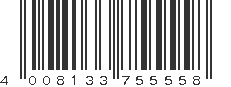 EAN 4008133755558