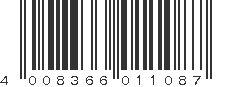 EAN 4008366011087