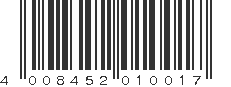 EAN 4008452010017