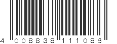 EAN 4008838111086