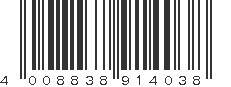 EAN 4008838914038