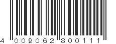 EAN 4009062800111
