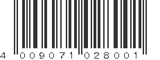EAN 4009071028001