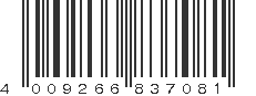 EAN 4009266837081