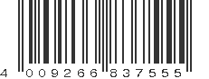 EAN 4009266837555