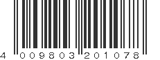 EAN 4009803201078