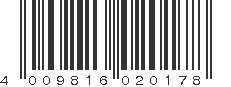EAN 4009816020178