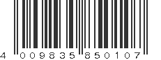 EAN 4009835850107