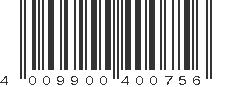 EAN 4009900400756