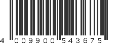 EAN 4009900543675