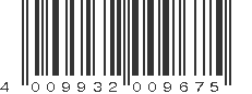 EAN 4009932009675