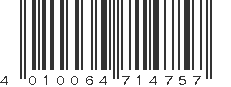 EAN 4010064714757
