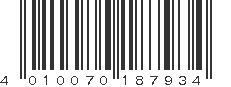 EAN 4010070187934
