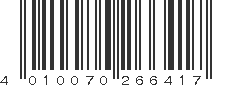 EAN 4010070266417