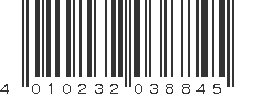 EAN 4010232038845
