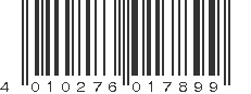 EAN 4010276017899