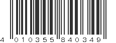 EAN 4010355840349